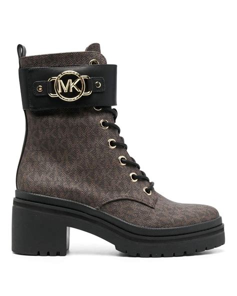 botas michael kors|michael kors leather platform boots.